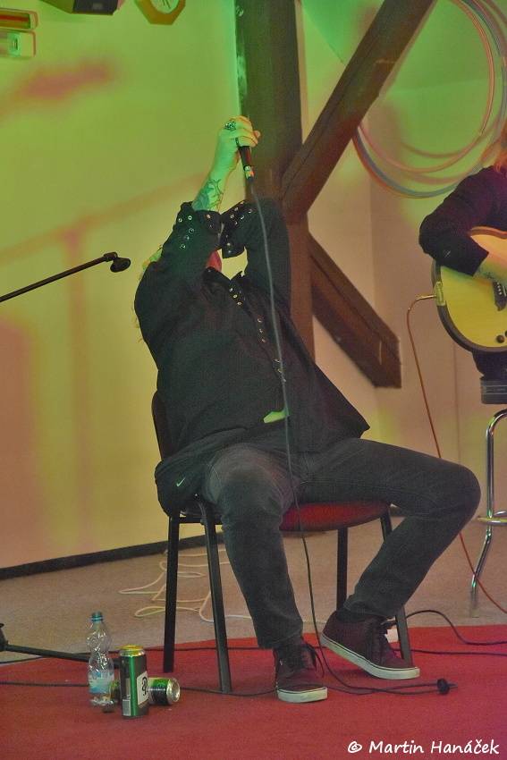 David Reece, bývalý zpěvák Accept, přijel se svými Sainted Sinners do Plzně