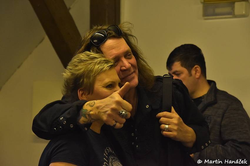 David Reece, bývalý zpěvák Accept, přijel se svými Sainted Sinners do Plzně