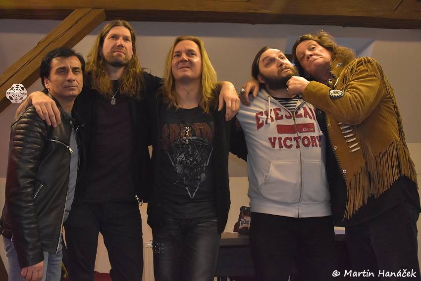 David Reece, bývalý zpěvák Accept, přijel se svými Sainted Sinners do Plzně