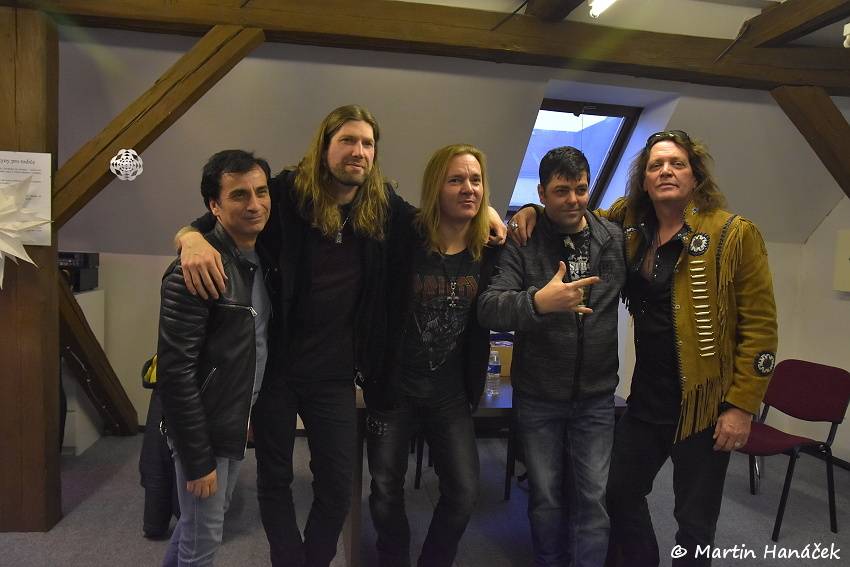 David Reece, bývalý zpěvák Accept, přijel se svými Sainted Sinners do Plzně