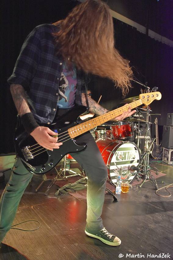 David Reece, bývalý zpěvák Accept, přijel se svými Sainted Sinners do Plzně
