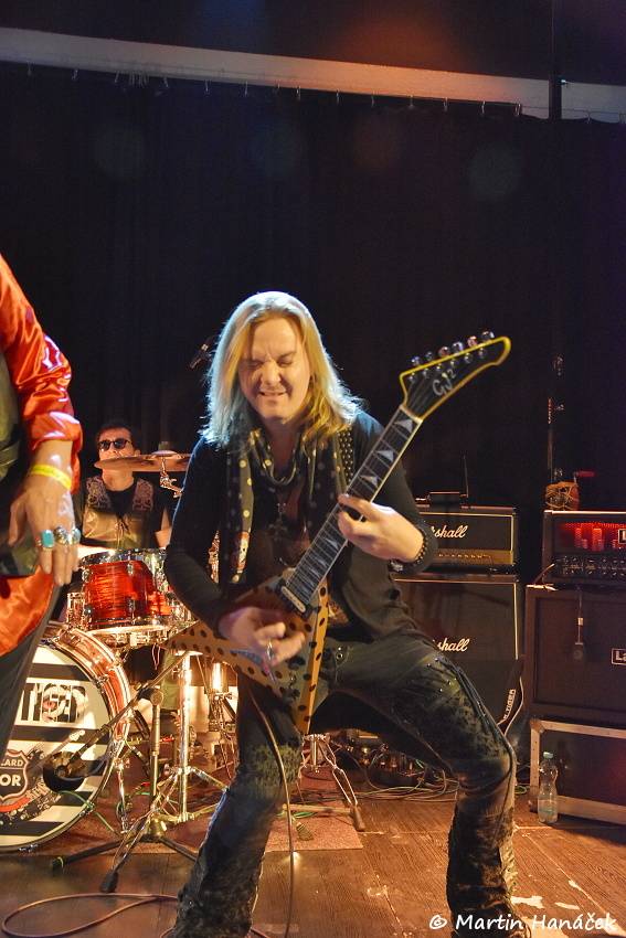 David Reece, bývalý zpěvák Accept, přijel se svými Sainted Sinners do Plzně