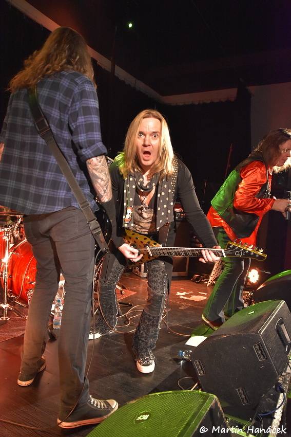 David Reece, bývalý zpěvák Accept, přijel se svými Sainted Sinners do Plzně