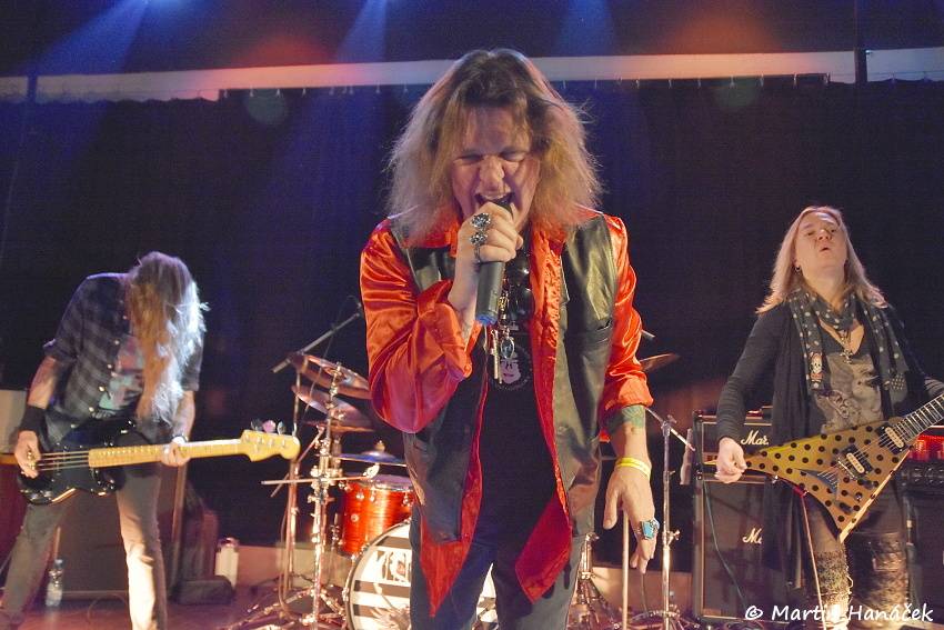 David Reece, bývalý zpěvák Accept, přijel se svými Sainted Sinners do Plzně