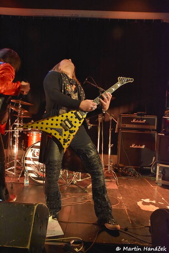 David Reece, bývalý zpěvák Accept, přijel se svými Sainted Sinners do Plzně