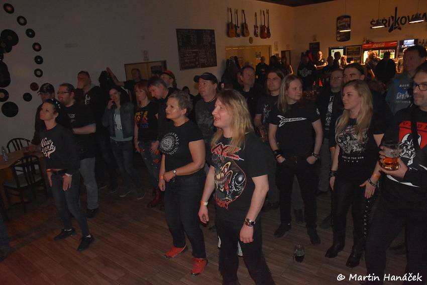 David Reece, bývalý zpěvák Accept, přijel se svými Sainted Sinners do Plzně