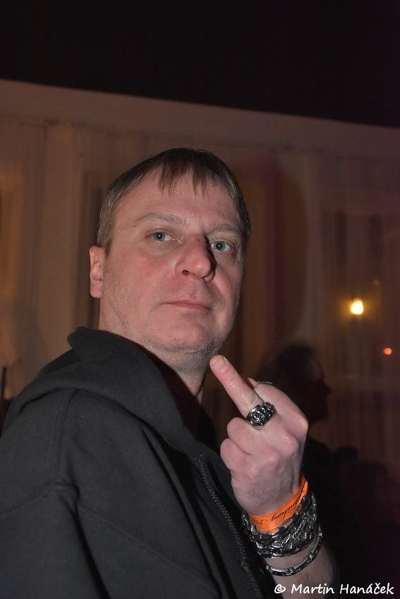 David Reece, bývalý zpěvák Accept, přijel se svými Sainted Sinners do Plzně