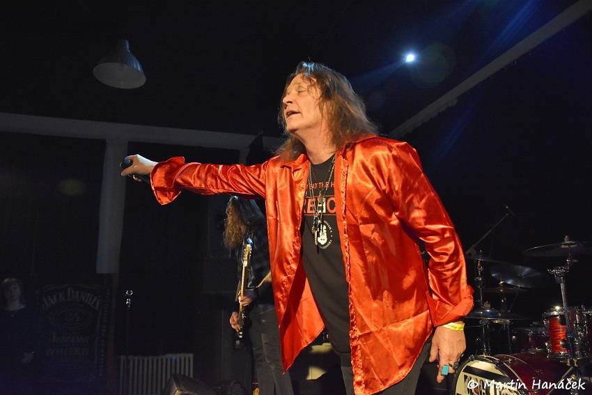 David Reece, bývalý zpěvák Accept, přijel se svými Sainted Sinners do Plzně