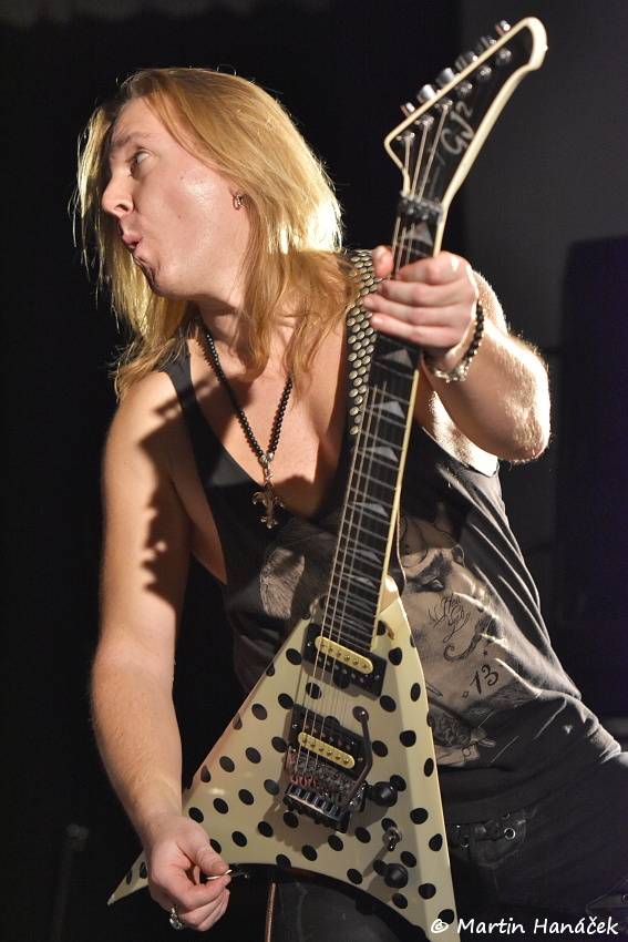 David Reece, bývalý zpěvák Accept, přijel se svými Sainted Sinners do Plzně