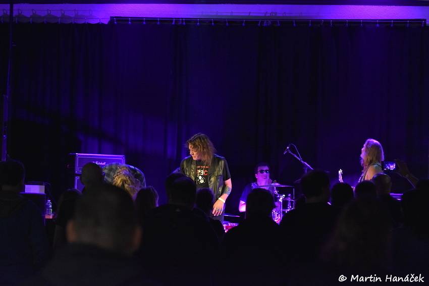 David Reece, bývalý zpěvák Accept, přijel se svými Sainted Sinners do Plzně