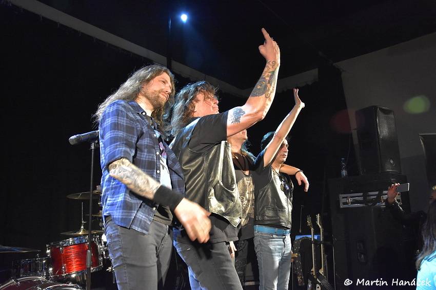 David Reece, bývalý zpěvák Accept, přijel se svými Sainted Sinners do Plzně