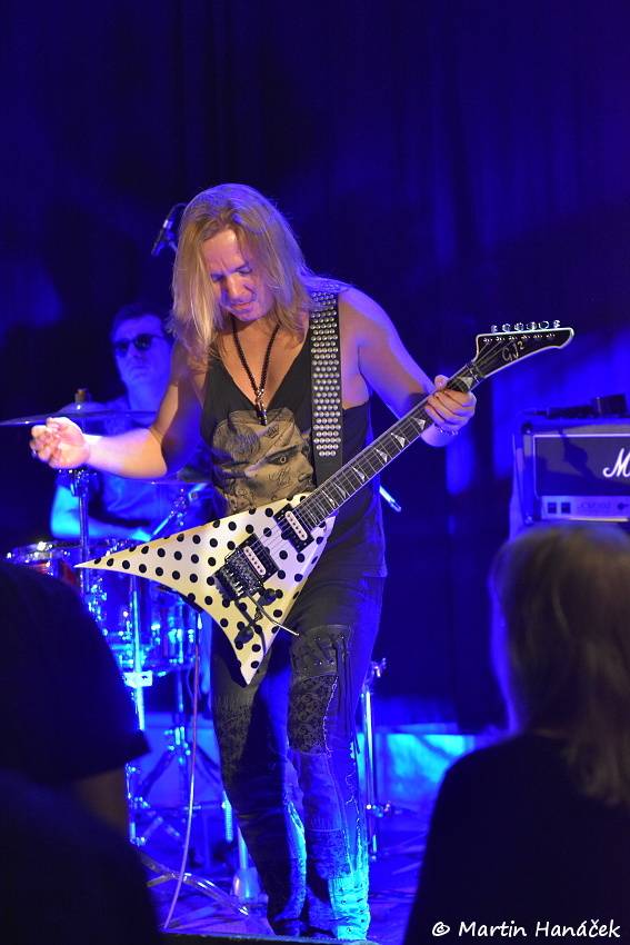 David Reece, bývalý zpěvák Accept, přijel se svými Sainted Sinners do Plzně