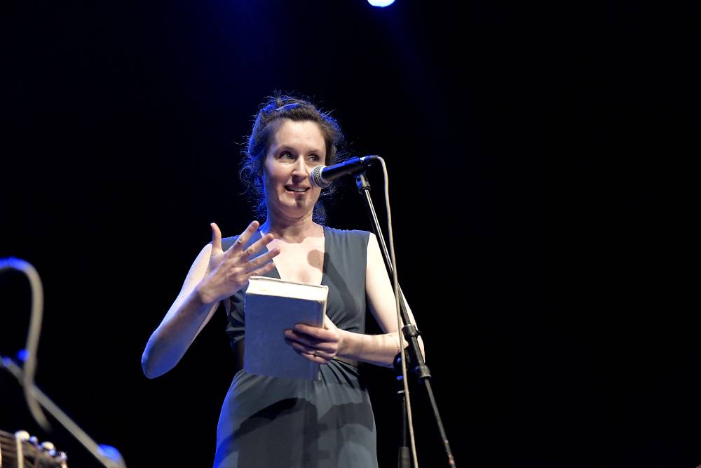 Moravské lidové písně zněly Palácem Akropolis v podání Julie Úlehly