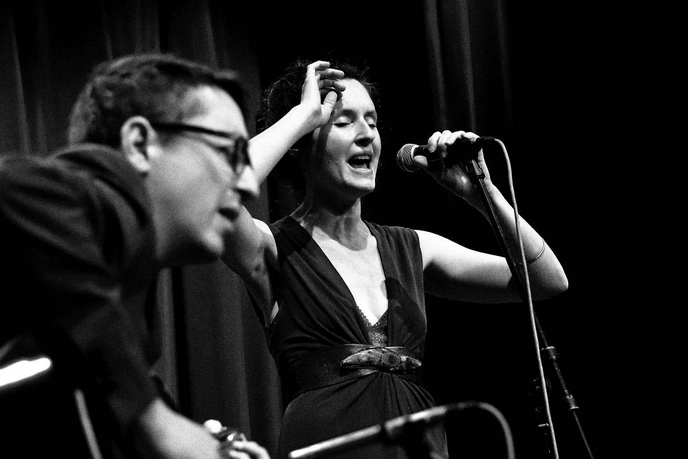 Moravské lidové písně zněly Palácem Akropolis v podání Julie Úlehly