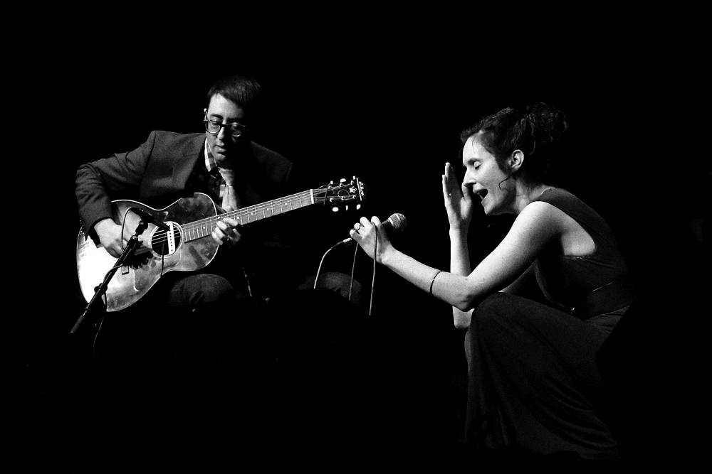 Moravské lidové písně zněly Palácem Akropolis v podání Julie Úlehly