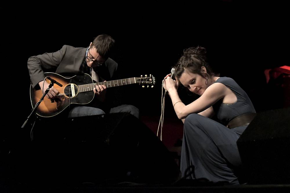 Moravské lidové písně zněly Palácem Akropolis v podání Julie Úlehly