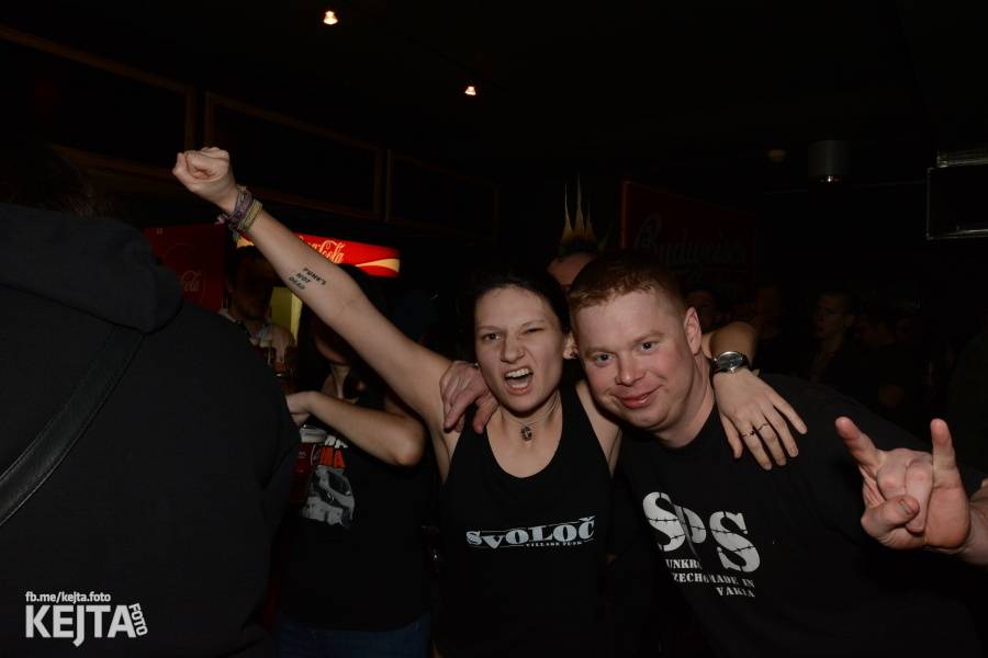 SPS oslavili 30 let i v Praze, punkový večírek rozjeli v Rock Café