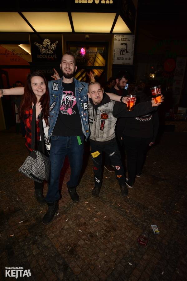SPS oslavili 30 let i v Praze, punkový večírek rozjeli v Rock Café