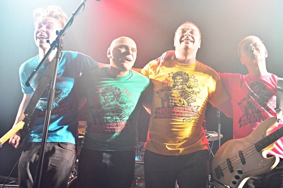 Monkey Business na brněnské Flédě hráli i nové skladby z chystaného alba 