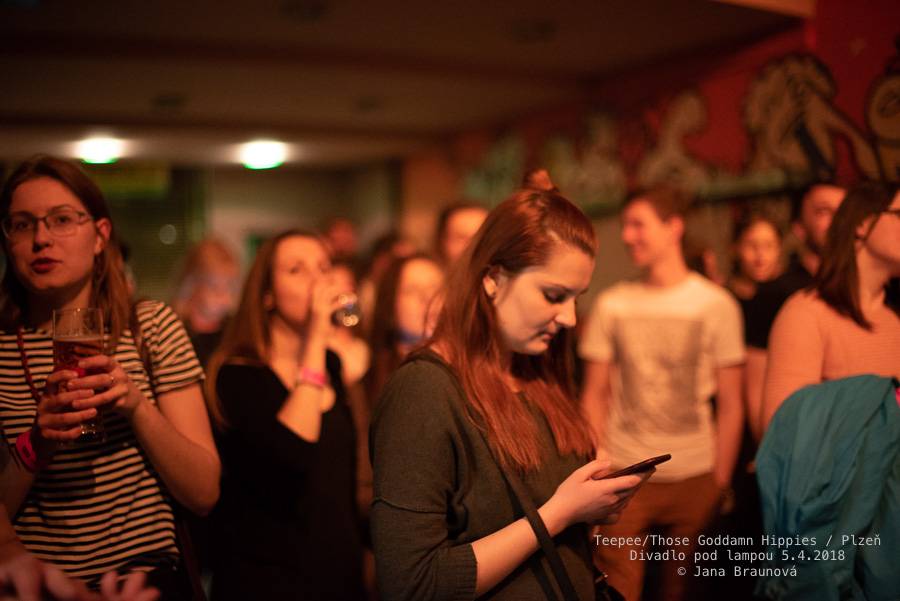 teepee se vrátili do plzeňského Divadla pod lampou, přivezli s sebou rakouské Those Goddamn Hippies