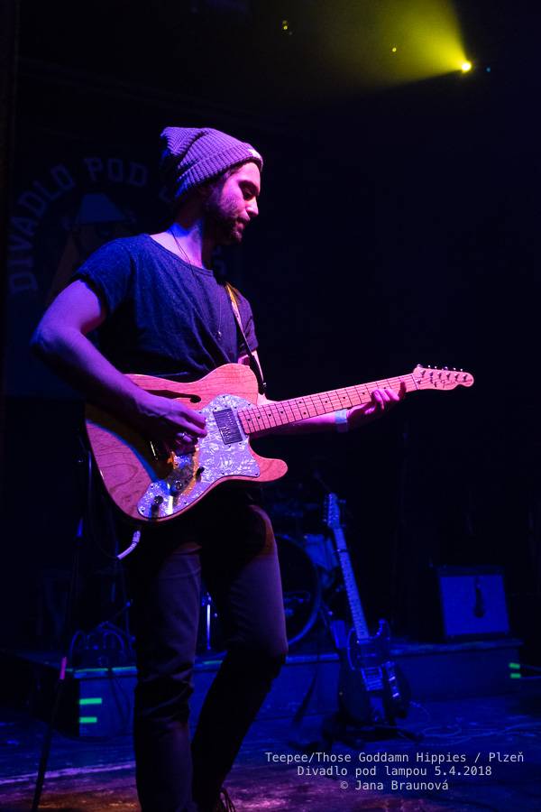 teepee se vrátili do plzeňského Divadla pod lampou, přivezli s sebou rakouské Those Goddamn Hippies