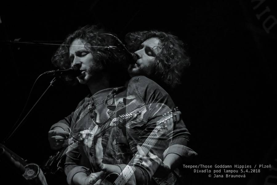 teepee se vrátili do plzeňského Divadla pod lampou, přivezli s sebou rakouské Those Goddamn Hippies