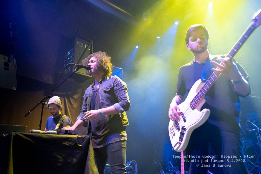 teepee se vrátili do plzeňského Divadla pod lampou, přivezli s sebou rakouské Those Goddamn Hippies