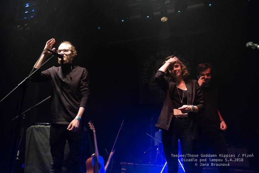 teepee se vrátili do plzeňského Divadla pod lampou, přivezli s sebou rakouské Those Goddamn Hippies