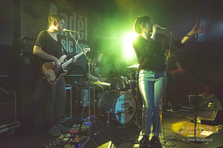 Klara And The Pop vystoupili v rámci doprovodného programu filmového festivalu Finále v Plzni 