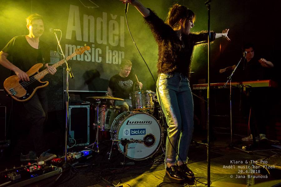 Klara And The Pop vystoupili v rámci doprovodného programu filmového festivalu Finále v Plzni 