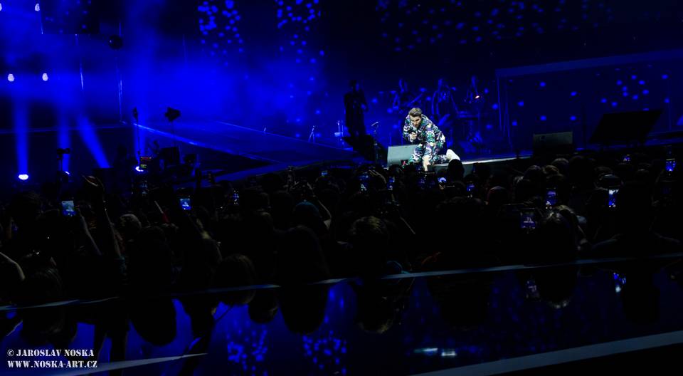 Leoš Mareš předvedl v O2 areně skvělou vizuální show