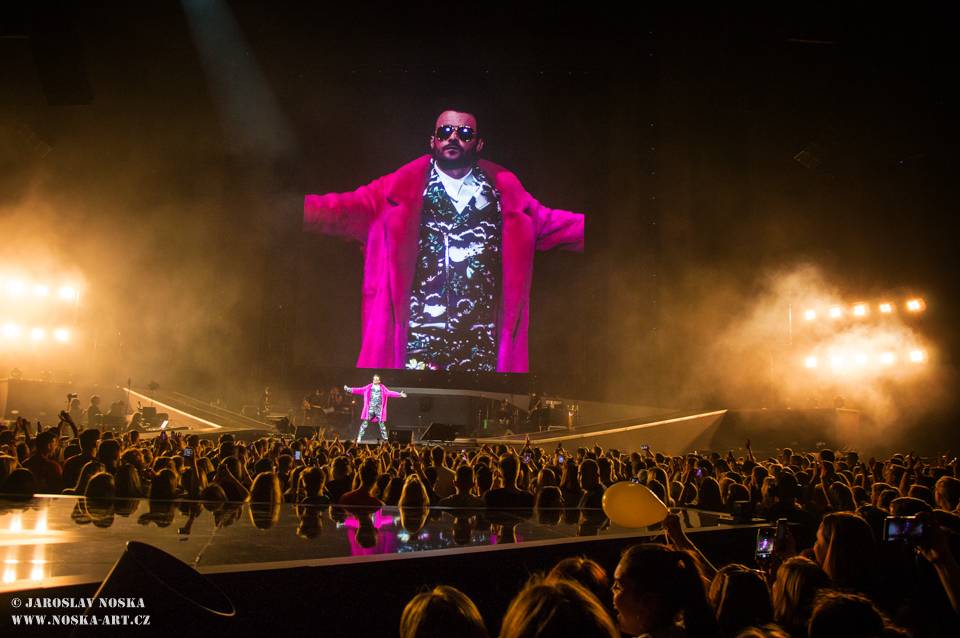 Leoš Mareš předvedl v O2 areně skvělou vizuální show