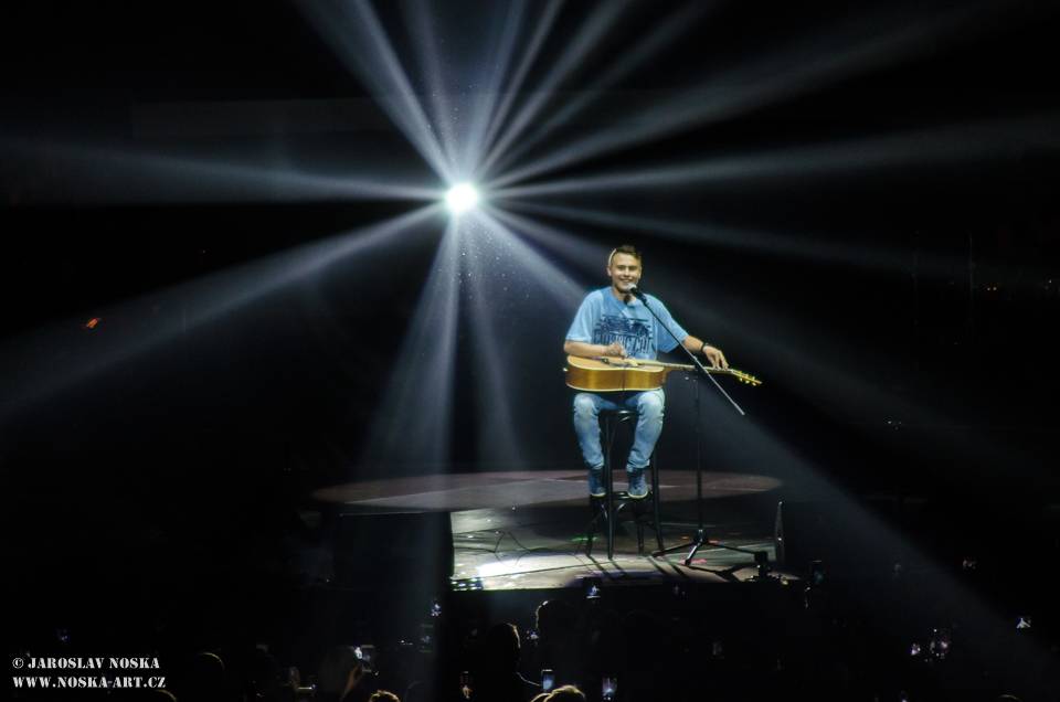 Leoš Mareš předvedl v O2 areně skvělou vizuální show