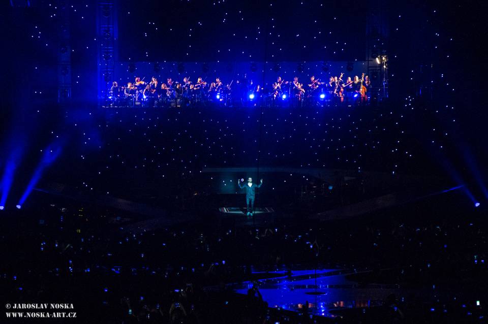 Leoš Mareš předvedl v O2 areně skvělou vizuální show