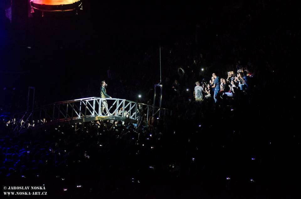 Leoš Mareš předvedl v O2 areně skvělou vizuální show