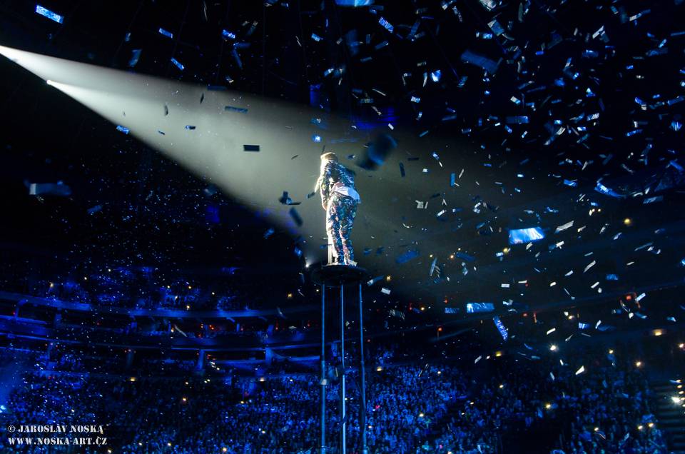 Leoš Mareš předvedl v O2 areně skvělou vizuální show