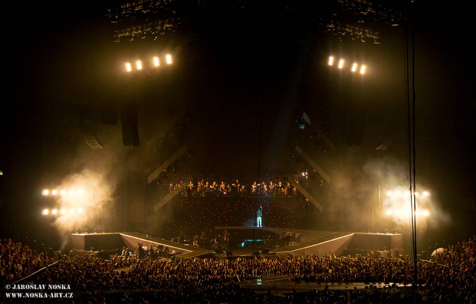 Leoš Mareš předvedl v O2 areně skvělou vizuální show