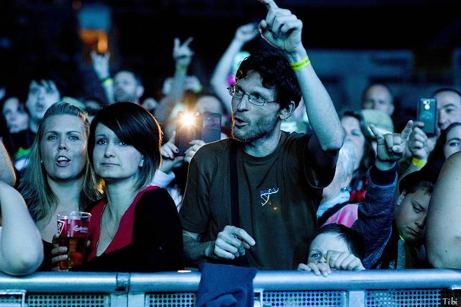 V Českých Budějovicích vystřídali muzikanti hokejisty: na Motorfestu hráli Tři sestry, David Koller i Michal Hrůza