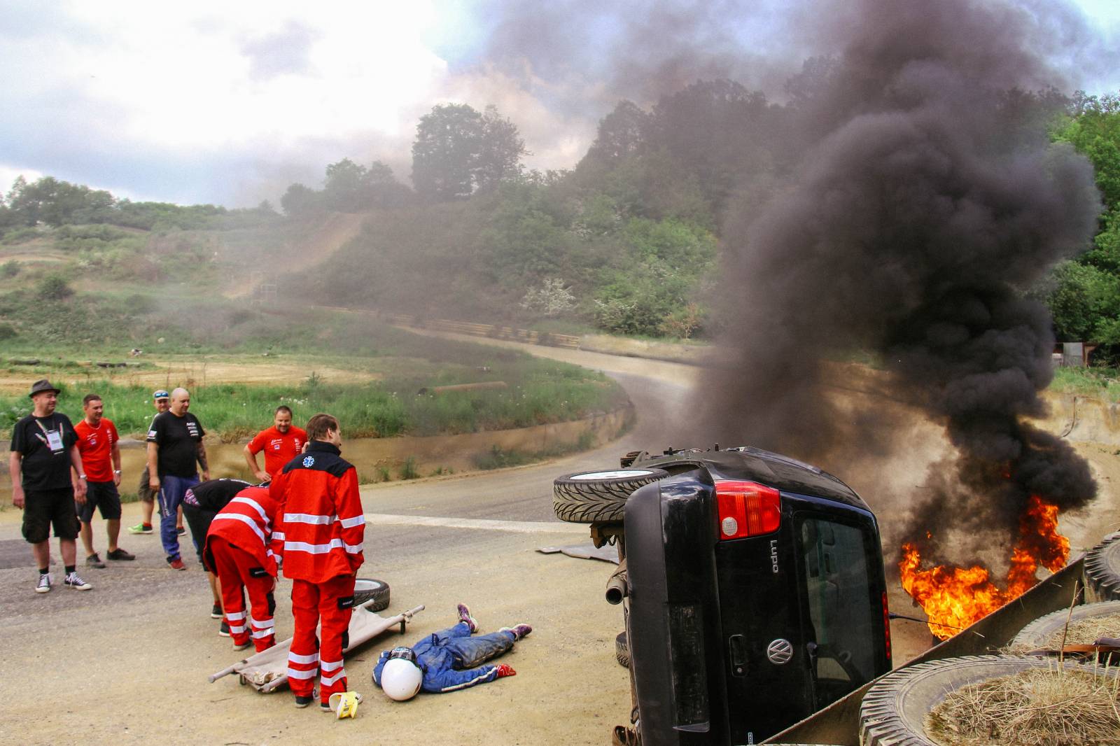 Harlej natáčel klip k songu Možná. Potěší zejména milovníky silných strojů
