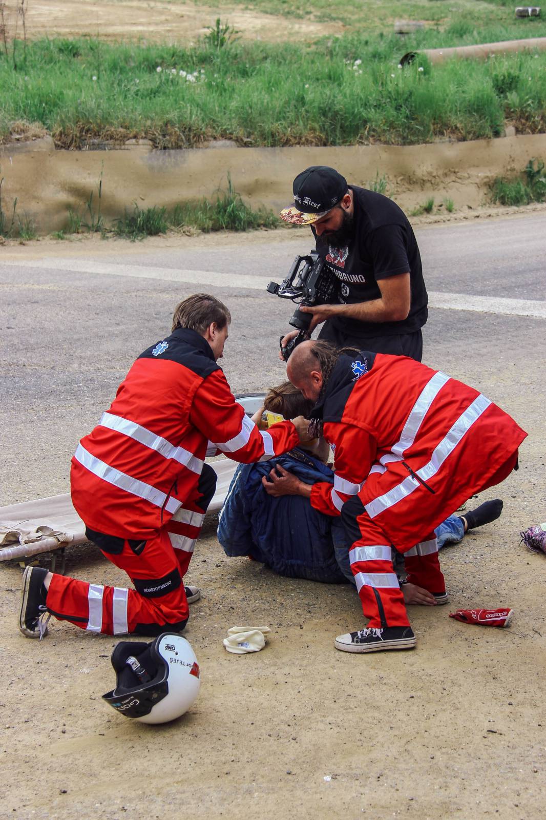 Harlej natáčel klip k songu Možná. Potěší zejména milovníky silných strojů