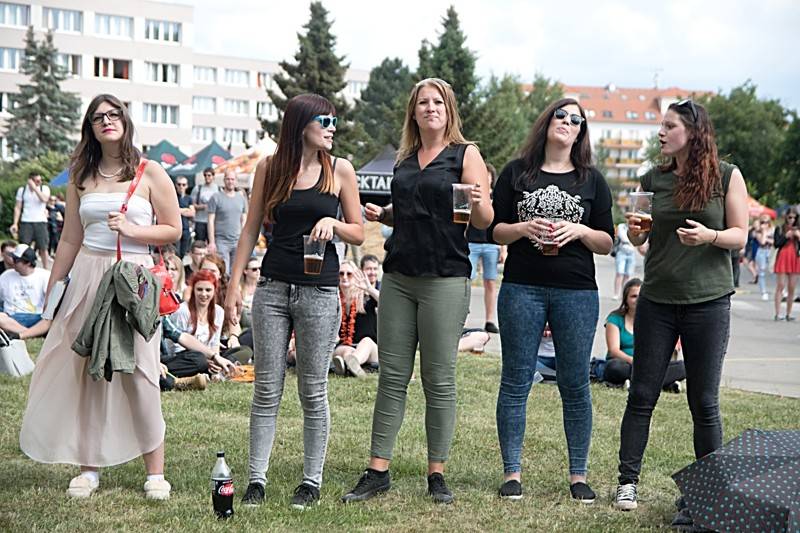 Miss Agro potěšila příznivce krásných slečen, ale i dobré hudby. Hráli Mig 21 nebo Pipes and Pints