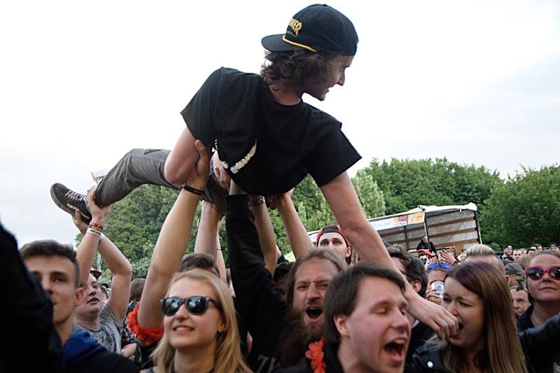 Miss Agro potěšila příznivce krásných slečen, ale i dobré hudby. Hráli Mig 21 nebo Pipes and Pints