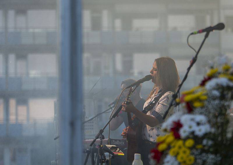 Aneta Langerová a Monkey Business zahájili lázeňskou sezónu v Třeboni