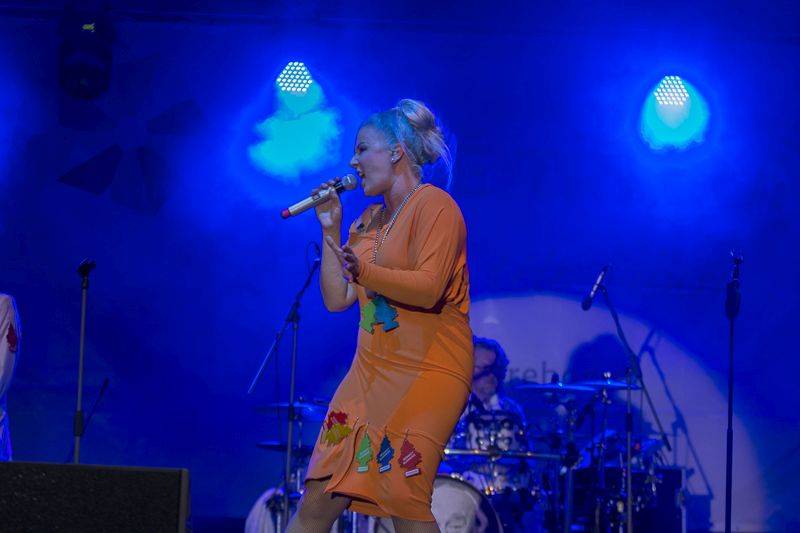 Aneta Langerová a Monkey Business zahájili lázeňskou sezónu v Třeboni