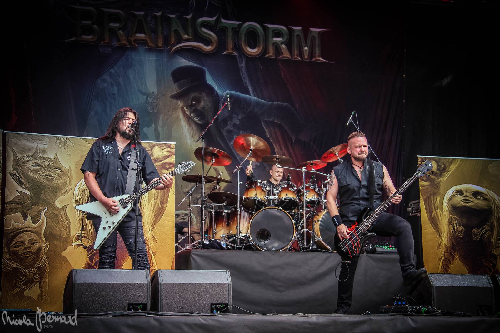 První den Metalfestu: Amfiteátrem v Plzni otřásli Nightwish či Sonata Arctica. Očekává se rekordní návštěva 