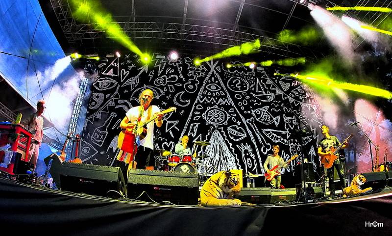 Rychtář fest: Mirai Navrátil plaval mezi diváky, Ivan Mládek připomněl nestárnoucí hity