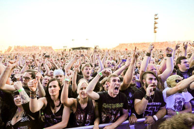 Iron Maiden po dvou letech opět zabouřili v Praze. Na letišti v Letňanech jim aplaudovalo 30 tisíc lidí