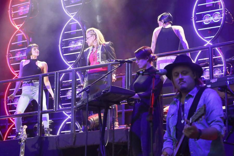 Anastacia se k nám letos vypravila už podruhé. V Olomouci zkoušela mluvit česky