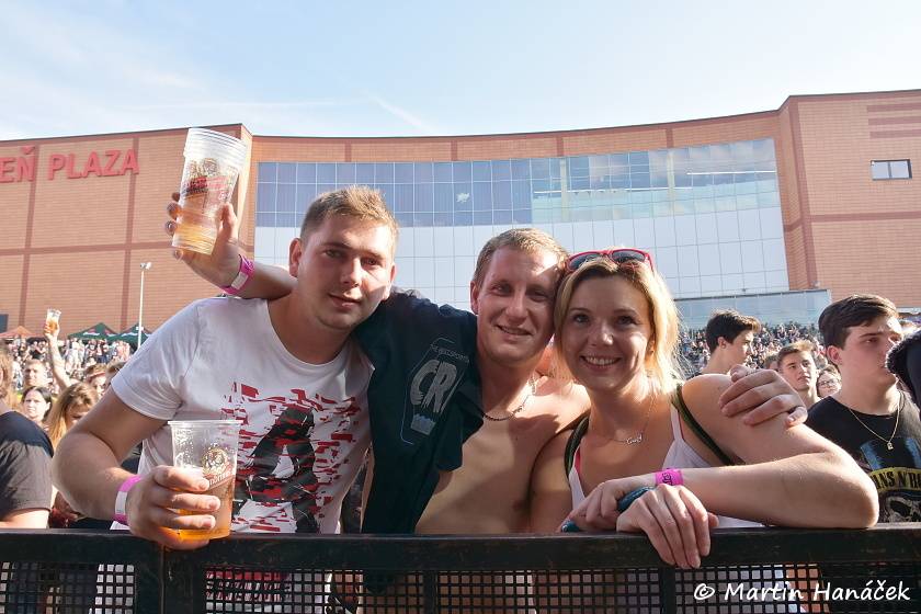 Rock In Plzeň: Harlej, Horkýže slíže a Trautenberk rozdováděli západočeské fanoušky
