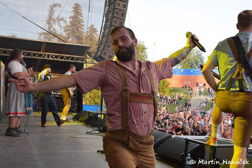 Rock In Plzeň: Harlej, Horkýže slíže a Trautenberk rozdováděli západočeské fanoušky